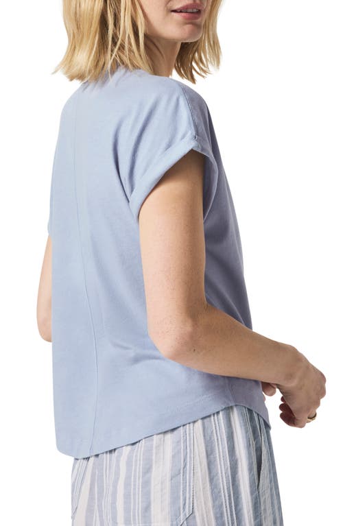 Splendid Skye Cuffed Tee In Seaport