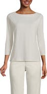 Lands' End Mariner Jersey Boatneck Top