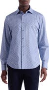 Bugatchi James OoohCotton® Floral Button-Up Shirt