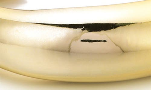 Adornia Chunky Cuff Bracelet In Gold