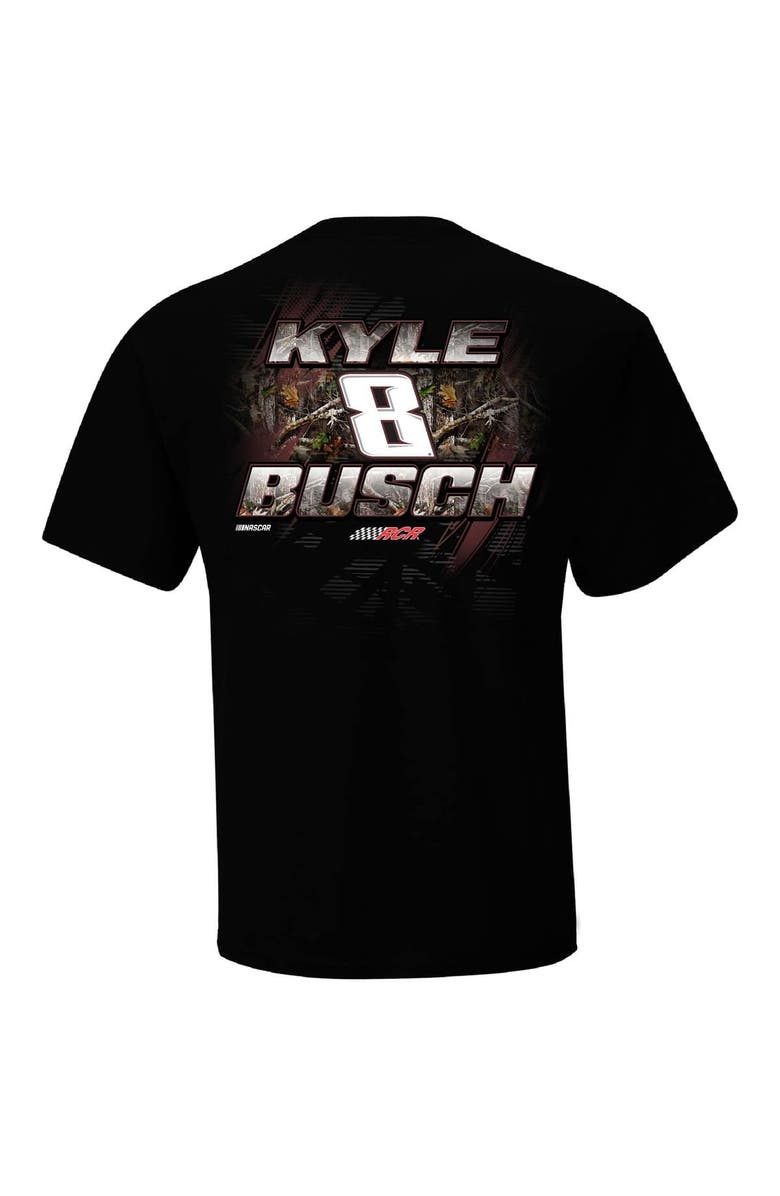 NASCAR Men's Richard Childress Racing Team Collection  Black Kyle Busch Rebel Bourbon Camo T-Shirt, Alternate, color, Black