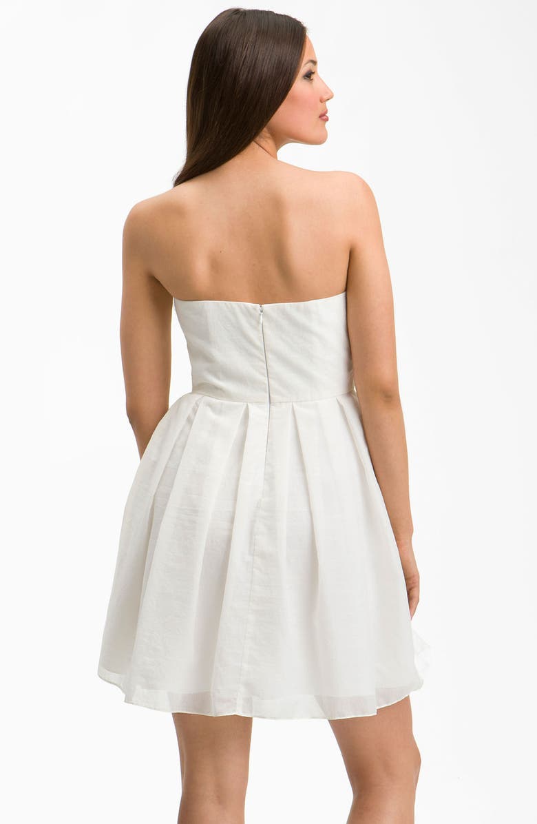 Jill Jill Stuart Sweetheart Neckline Bow Detail Dress, Alternate, color,