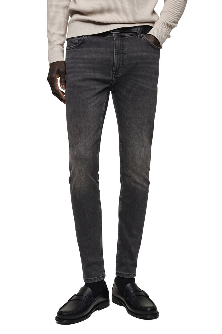 Jude Skinny Fit Stretch Denim Jeans, Main, color, OPEN GREY