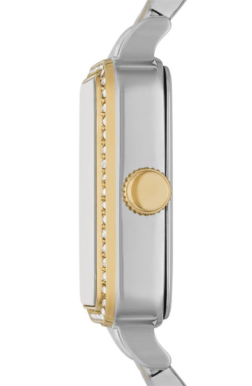 Fossil Colleen Two-tone Bracelet Watch, 28mm In Gold, Silver