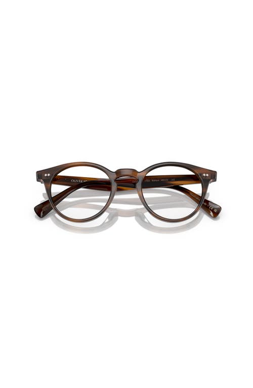 Oliver Peoples 48mm Phantos Optical Glasses In Brown