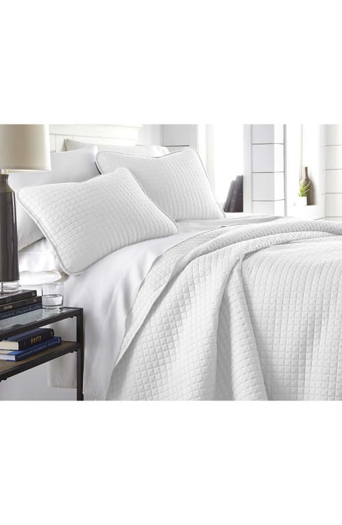 Southshore Fine Linens Vilano Springs Oversized Quilt Set In White