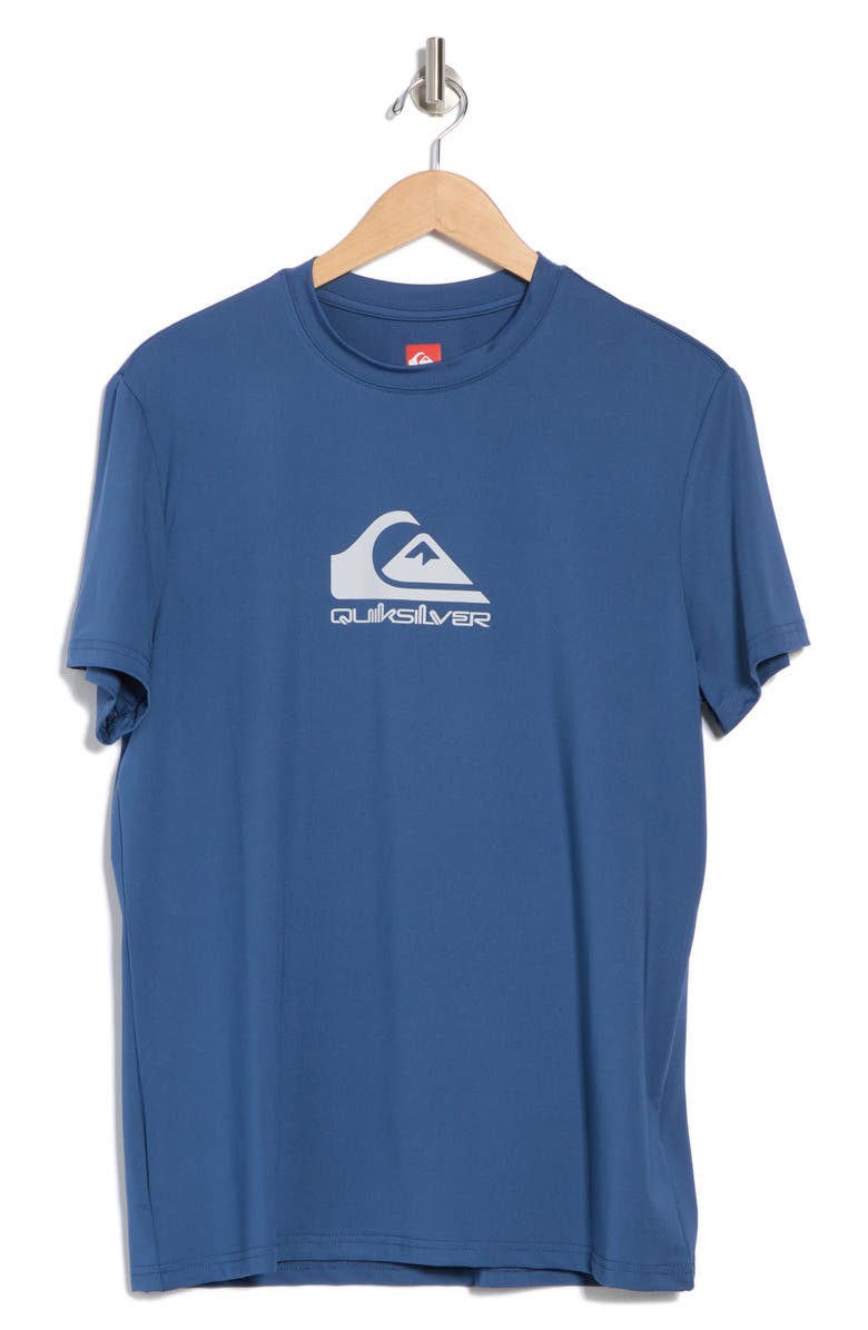 Quiksilver Logo Graphic UPF 50+ T-Shirt, Alternate, color, Ensign Blue