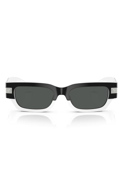 53mm Rectangular Sunglasses