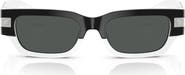 Versace 53mm Rectangular Sunglasses