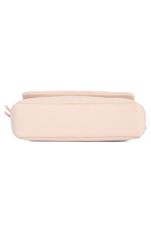 Furla Elettra Leather Crossbody Bag In Pink
