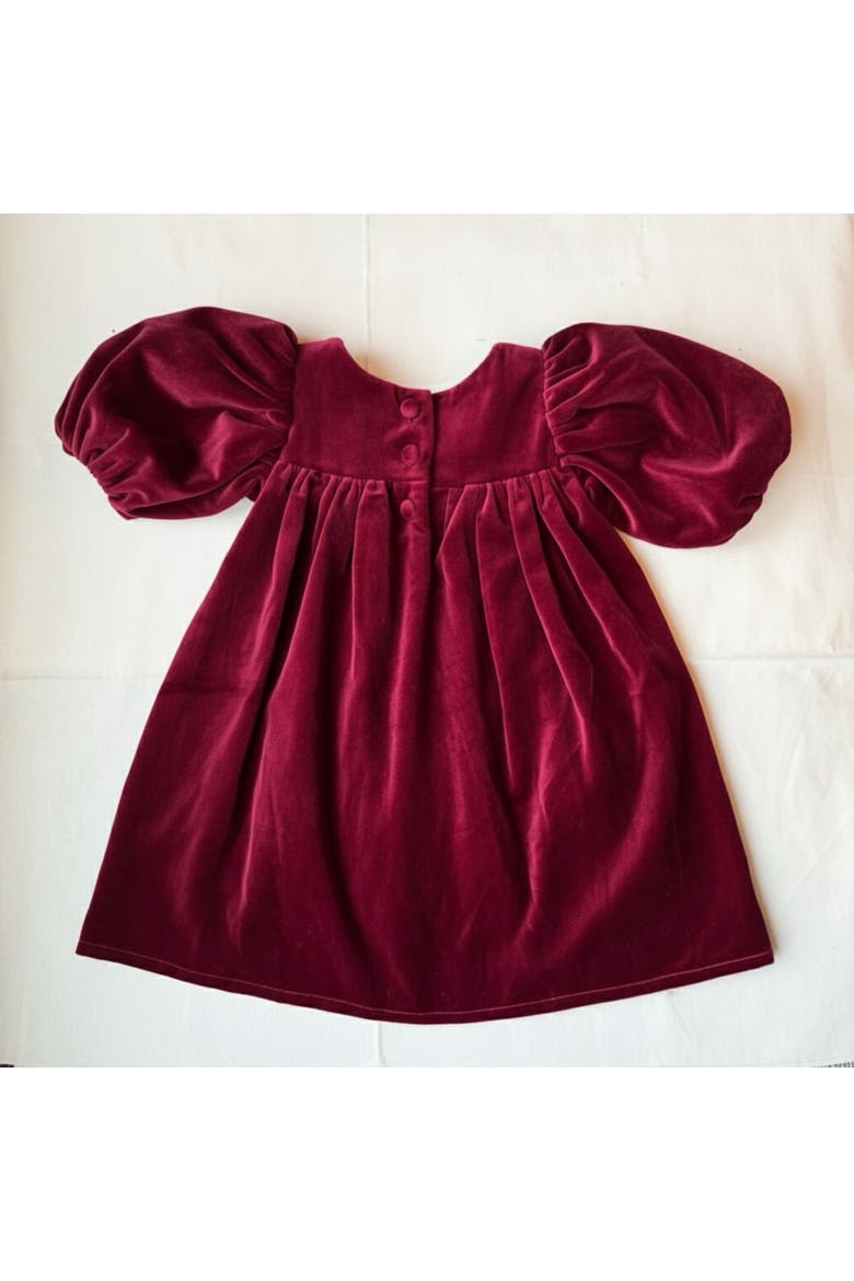 Rosemoor Dress, Alternate, color, Winterberry Red