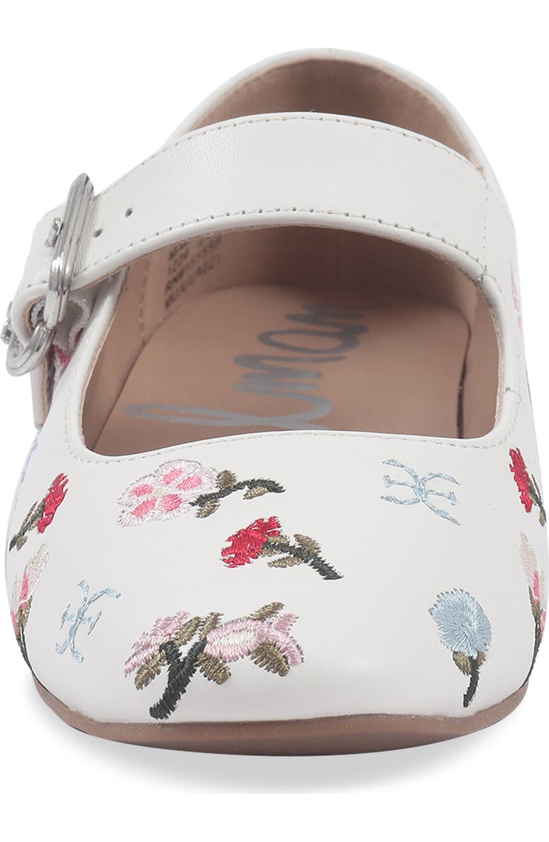 Sam Edelman Kids' Michaela Embroidered Mary Jane Flat, Alternate, color, Floral
