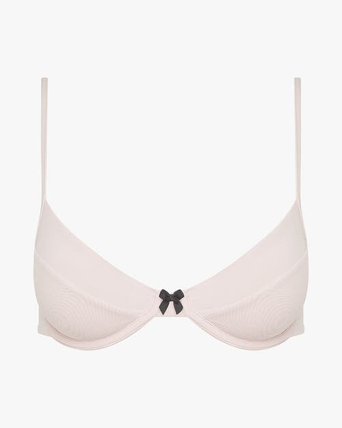 Weworewhat Full Coverage Underwire Bikini Top In White