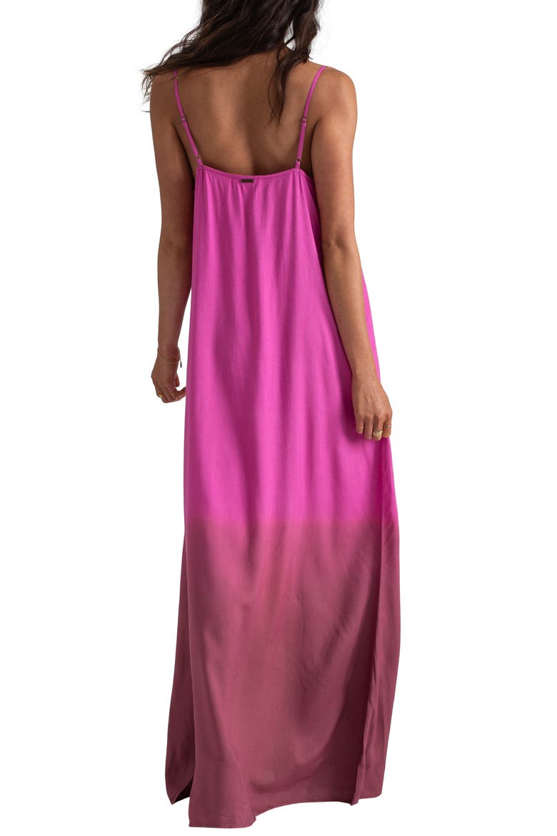 x Sincerely Jules High Point Maxi Dress, Alternate, color, ROSA