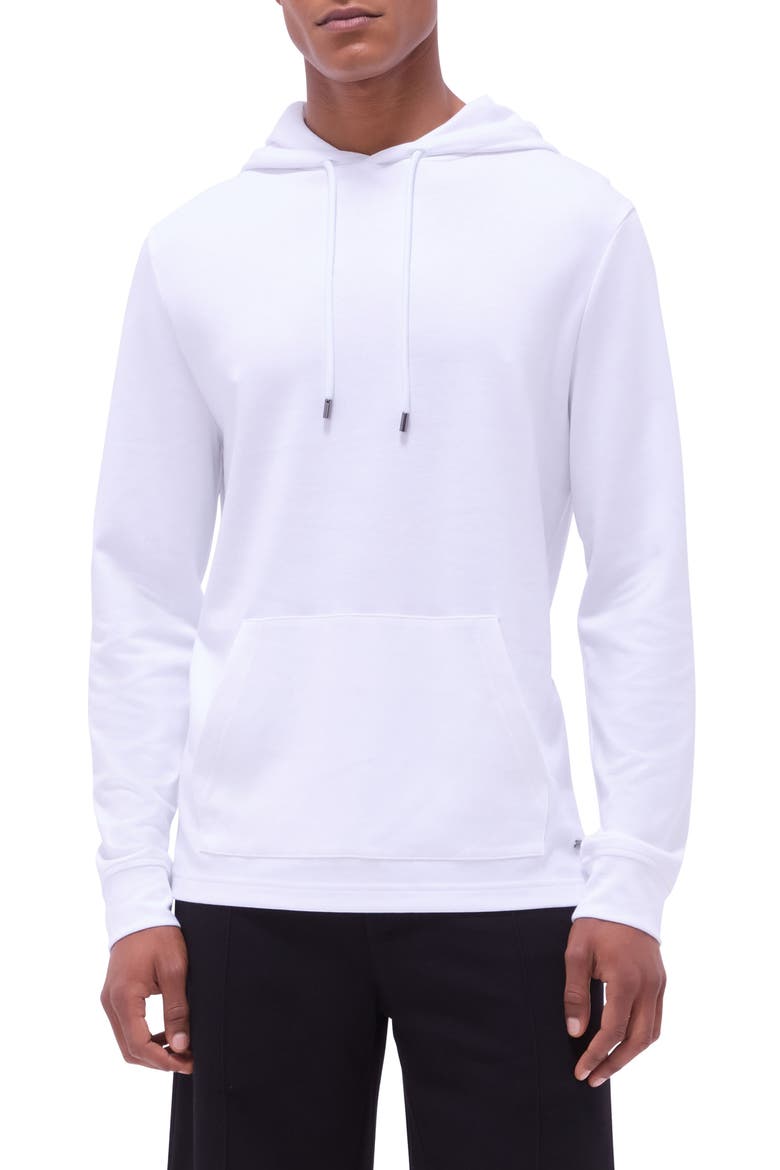 Slim Fit Hoodie, Main, color, WHITE