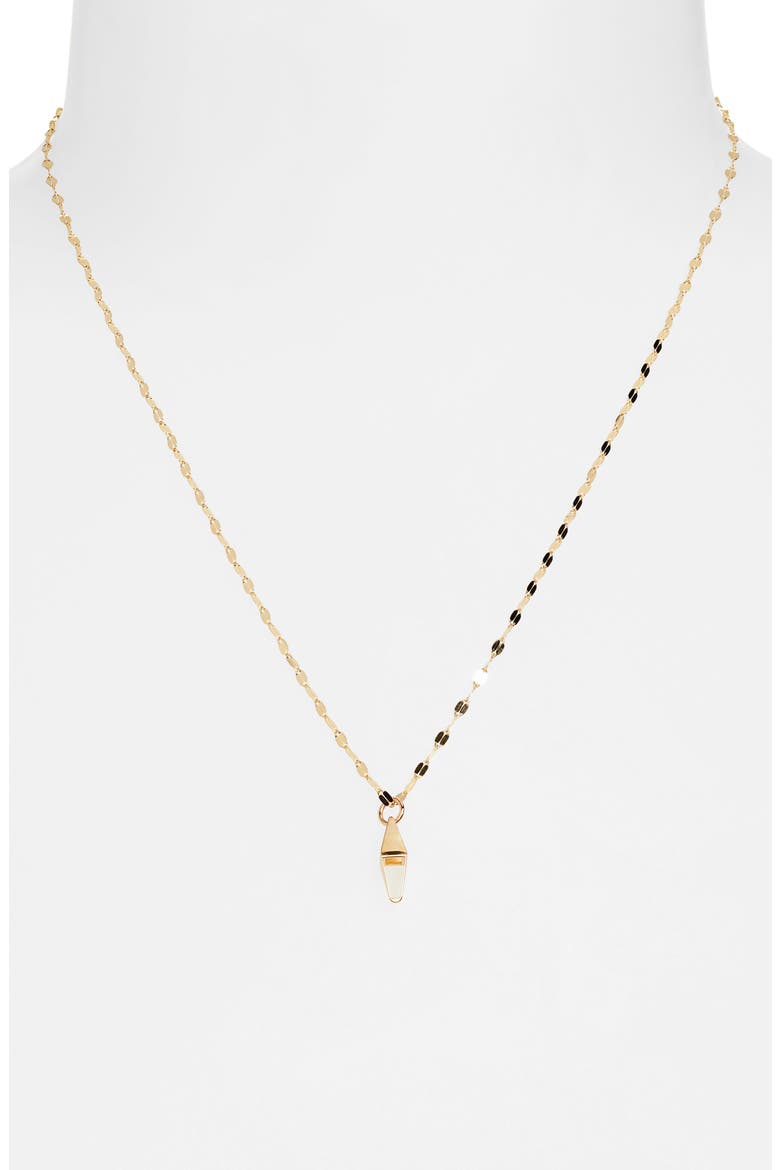 14K Gold 3D Kite Pendant Necklace, Alternate, color, YELLOW