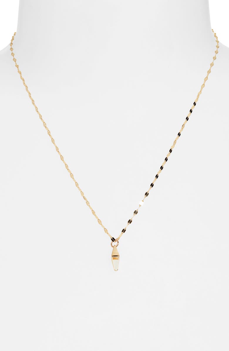 LANA 14K Gold 3D Kite Pendant Necklace, Alternate, color, Yellow