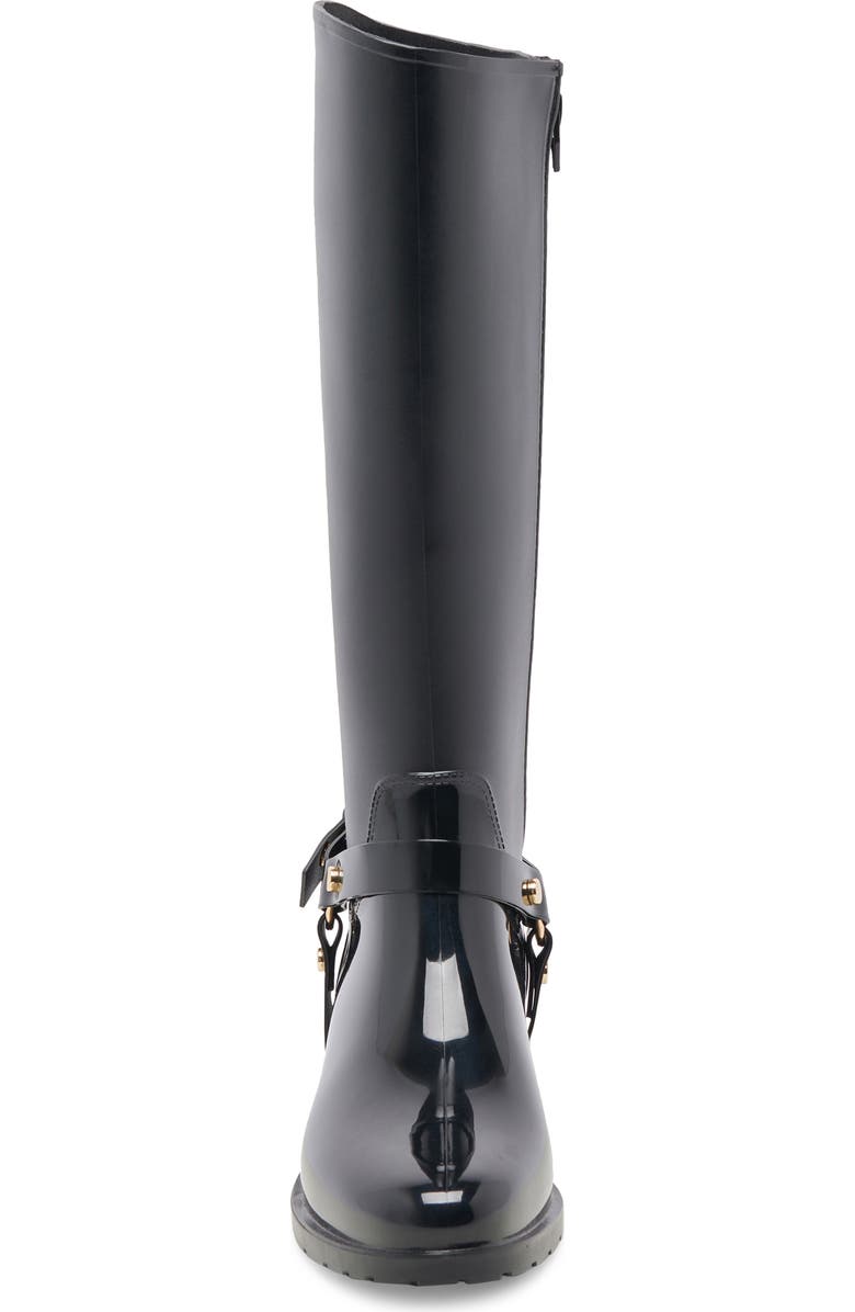 Dolce Vita Cloudy H₂O Waterproof Knee High Boot, Alternate, color, Midnight Patent Stel