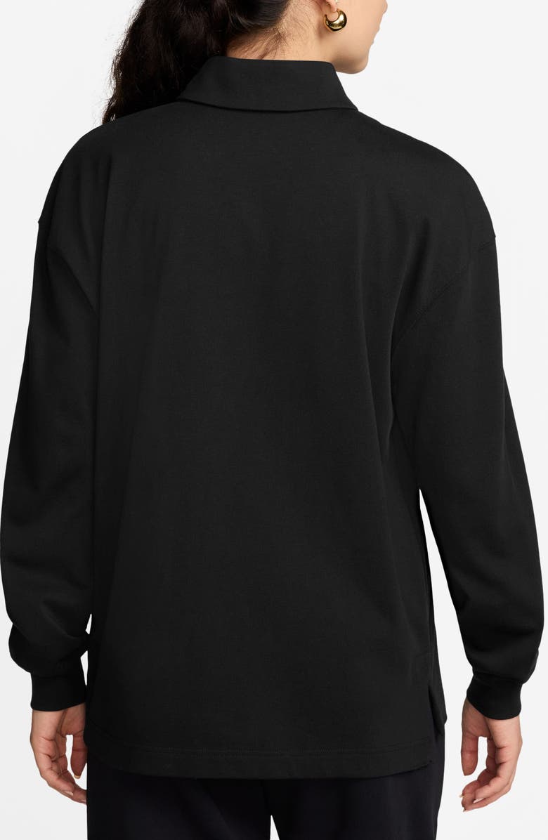 Nike Sportswear Essential Oversize Long Sleeve Polo, Alternate, color, 
