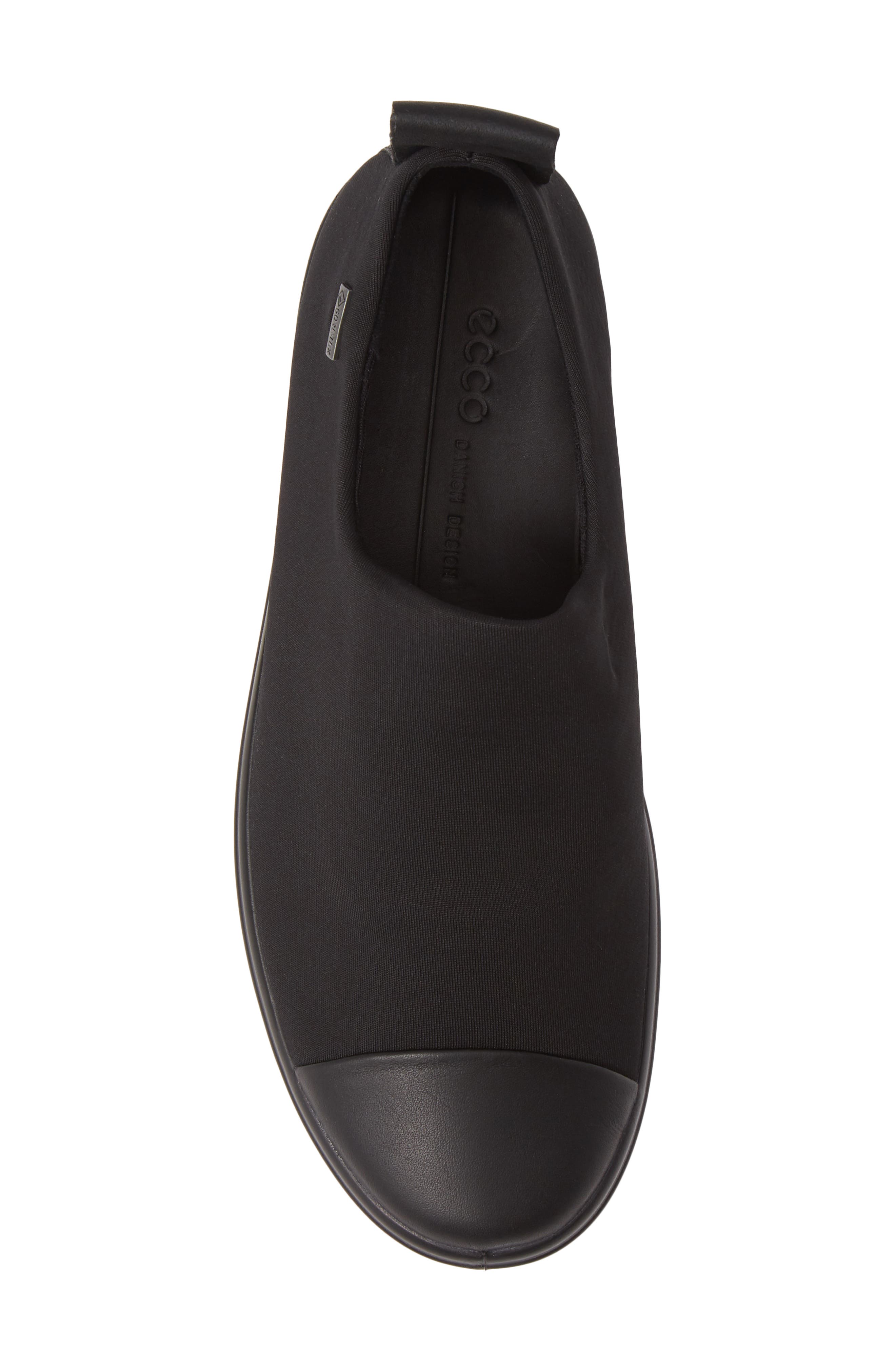 Soft 7 Gore-Tex® Slip-On Sneaker, Alternate, color, BLACK LEATHER