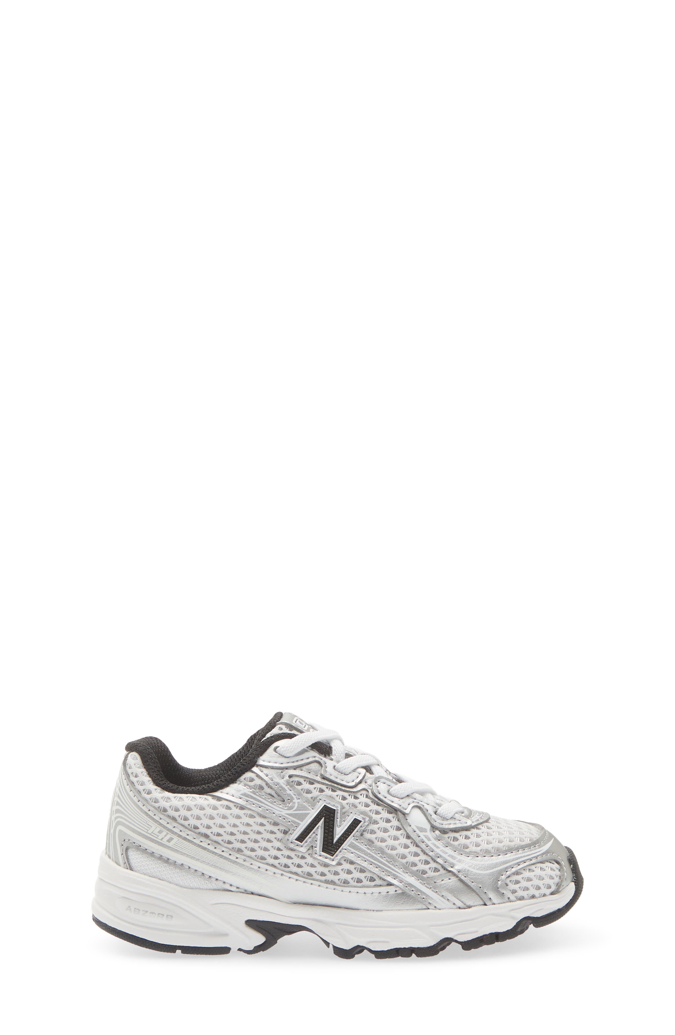 Gender Inclusive 740 Sneaker, Alternate, color, SILVER METALLIC/ BLACK