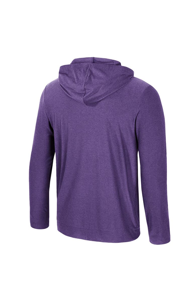 COLOSSEUM Men's Colosseum Purple Washington Huskies Long Sleeve T-Shirt Hoodie, Alternate, color, 