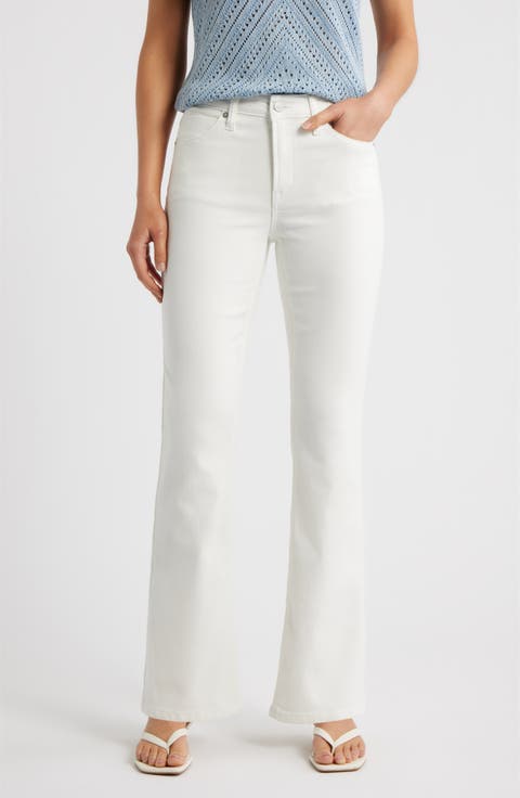 Chelsea Bootcut Jeans (Ivory)