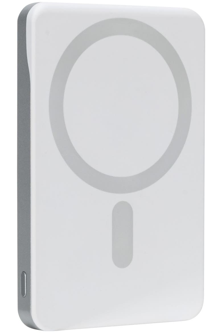 5K mAh Qi2 Wireless ULTRAFAST Portable Magnetic Battery, Alternate, color, Grey
