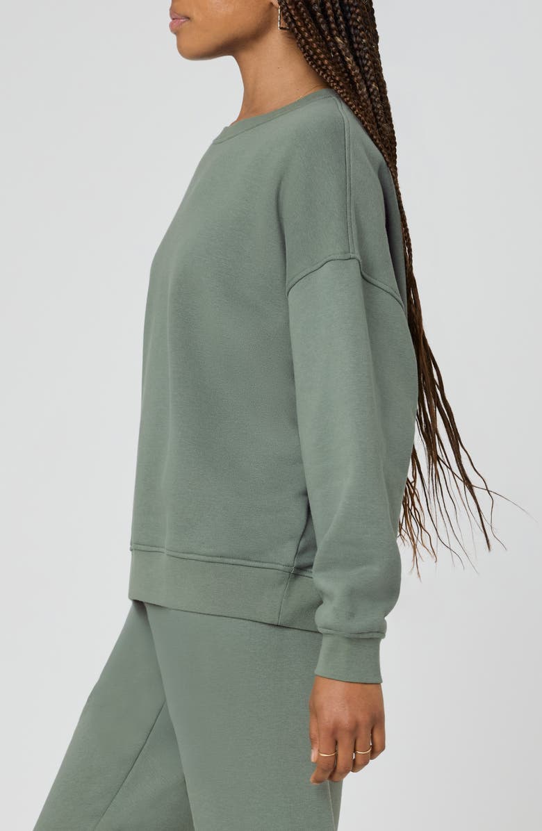 Florence by Mills Cozy Crush Oversize Sweatshirt, Alternate, color, Laurel Wreath