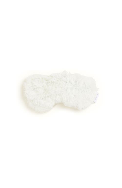 Warmies Plush Eye Mask In Light Beige