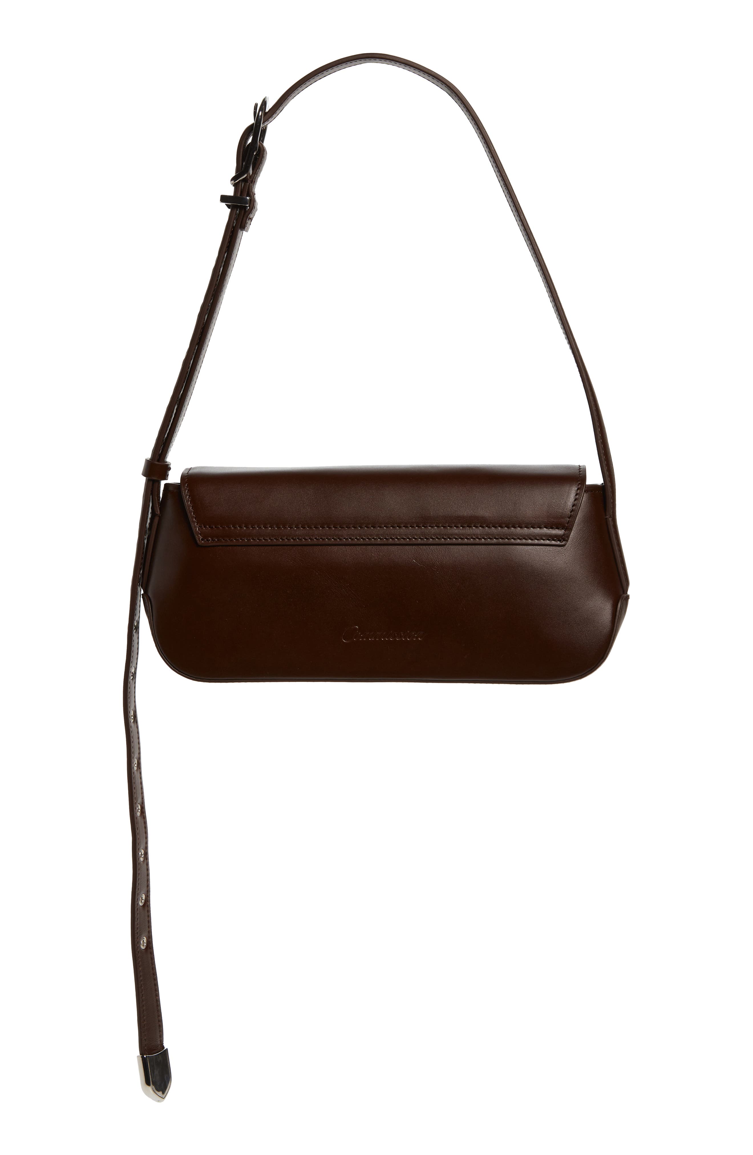 Moto Shoulder Bag, Alternate, color, CHOCOLATE