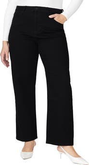 ELOQUII The Naomi Comfort Stretch Straight Leg Jean