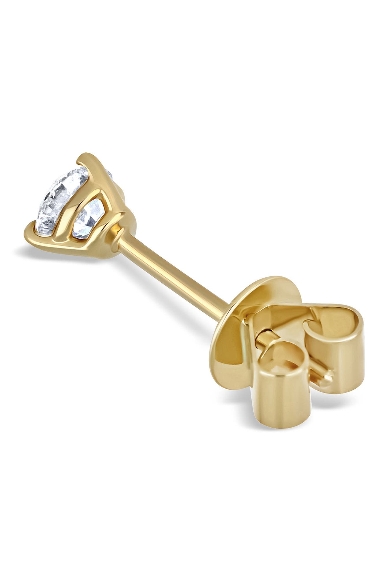 Женские аксессуары Bony Levy 18K Gold Diamond Stud Earrings - .05ct.–.50ct. — фото 3
