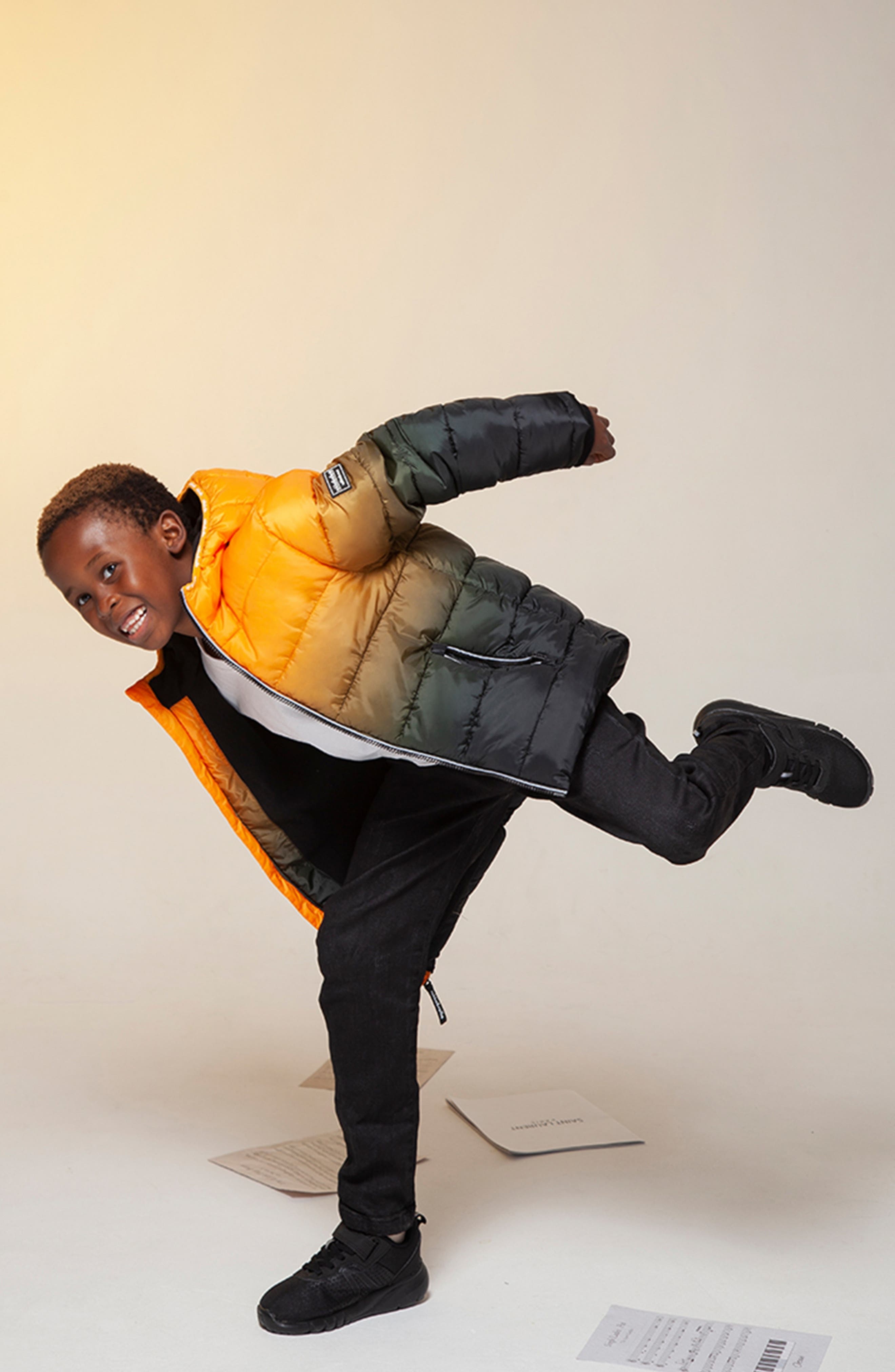 Rokka&Rolla Kids' Heavyweight Fleece Lined Puffer Jacket | Nordstrom