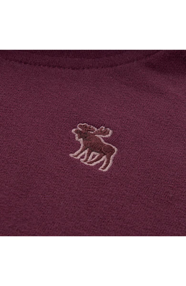 abercrombie kids Kids
 Essentials Fleece Hoodie, Alternate, color, Fig