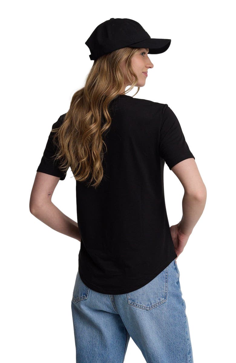 tentree Brackley T-Shirt, Alternate, color, Meteorite Black
