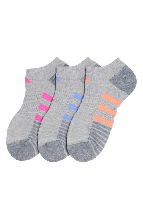 Adidas Originals Adidas 3-pack Cushioned 3.0 Ankle Socks In Gray