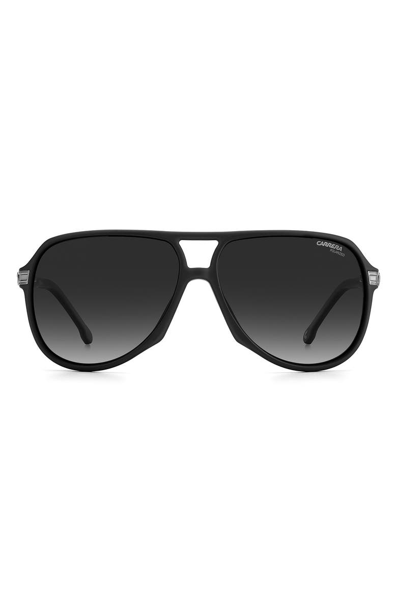 Carrera Eyewear Aviator Polarized Sunglasses, Alternate, color,