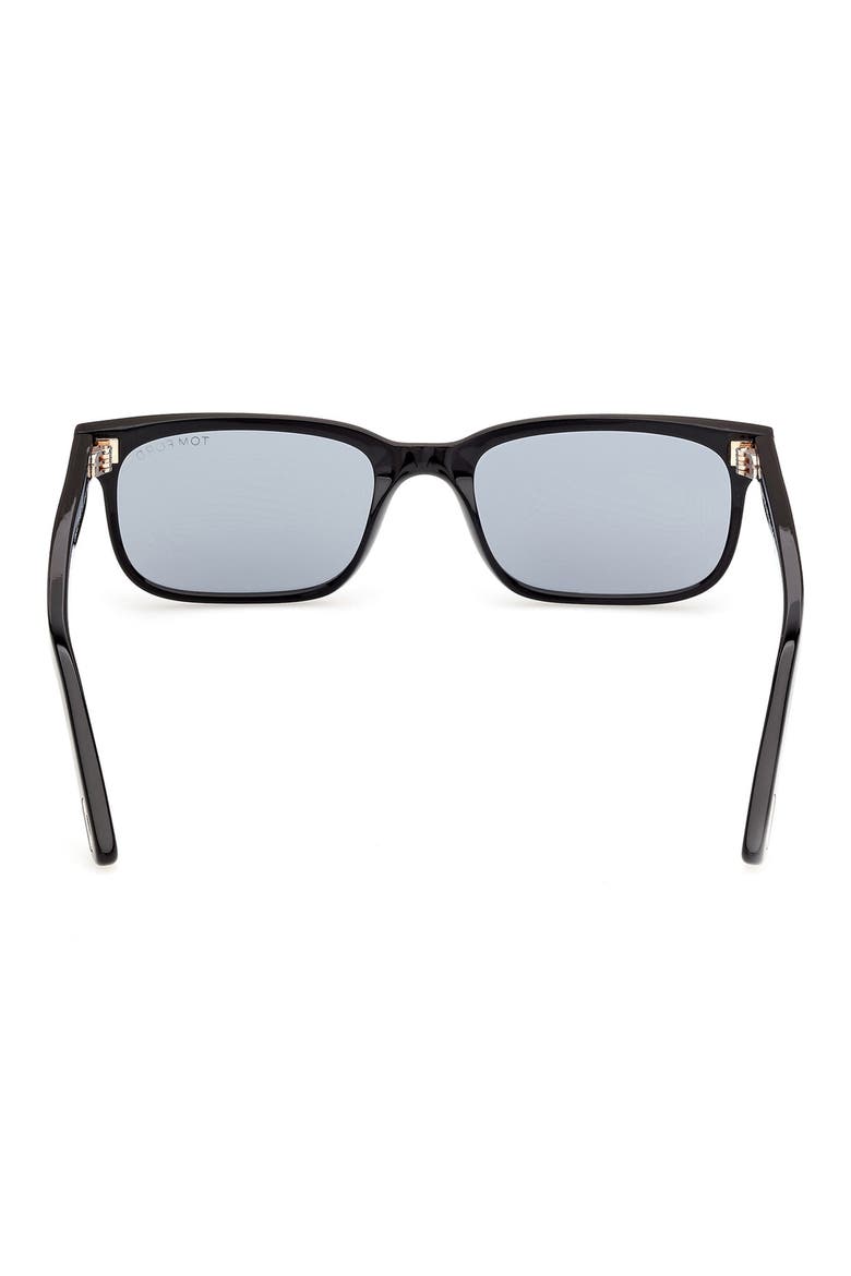 Scout-02 52mm Rectangular Sunglasses, Alternate, color, BLACK/ SMOKE