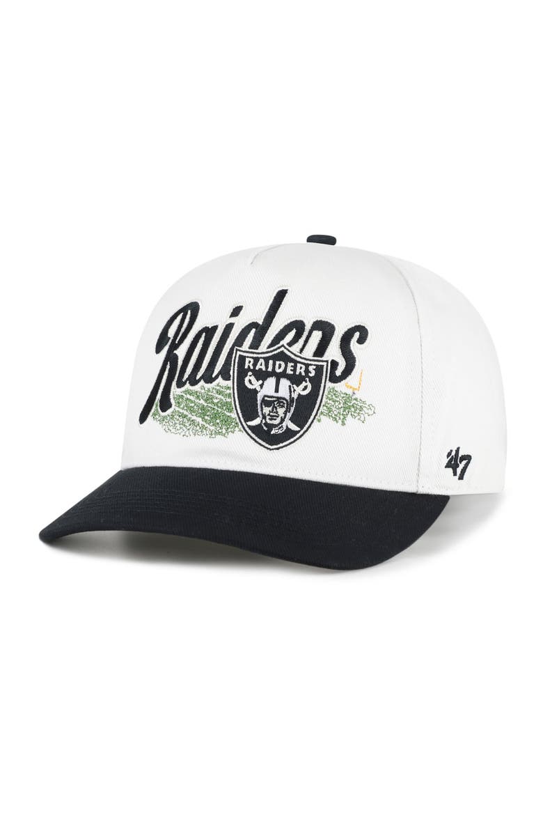 Men's '47 Cream Las Vegas Raiders  Enfield Hitch Adjustable Hat, Main, color, Cream