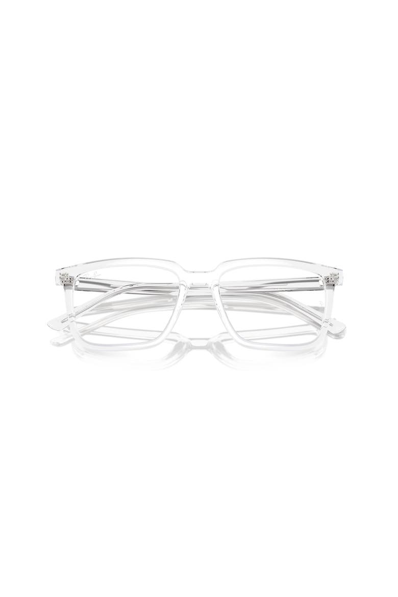 52mm Rectangle optical glasses, Alternate, color, Transparent