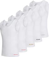 True Religion Ribbed Cotton Tank Top Pack of 5