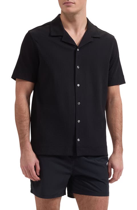 Seersucker Camp Shirt