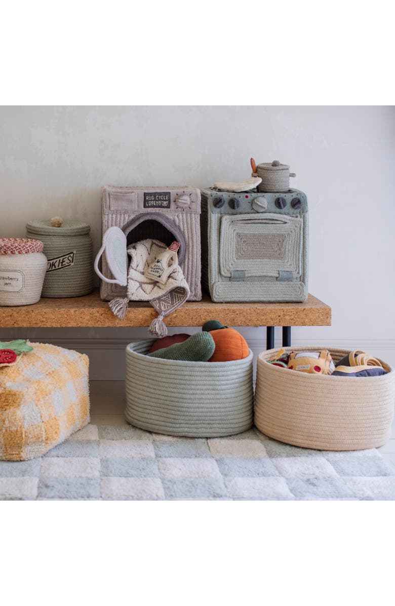 Lorena Canals Basket Gram, Alternate, color, Golden