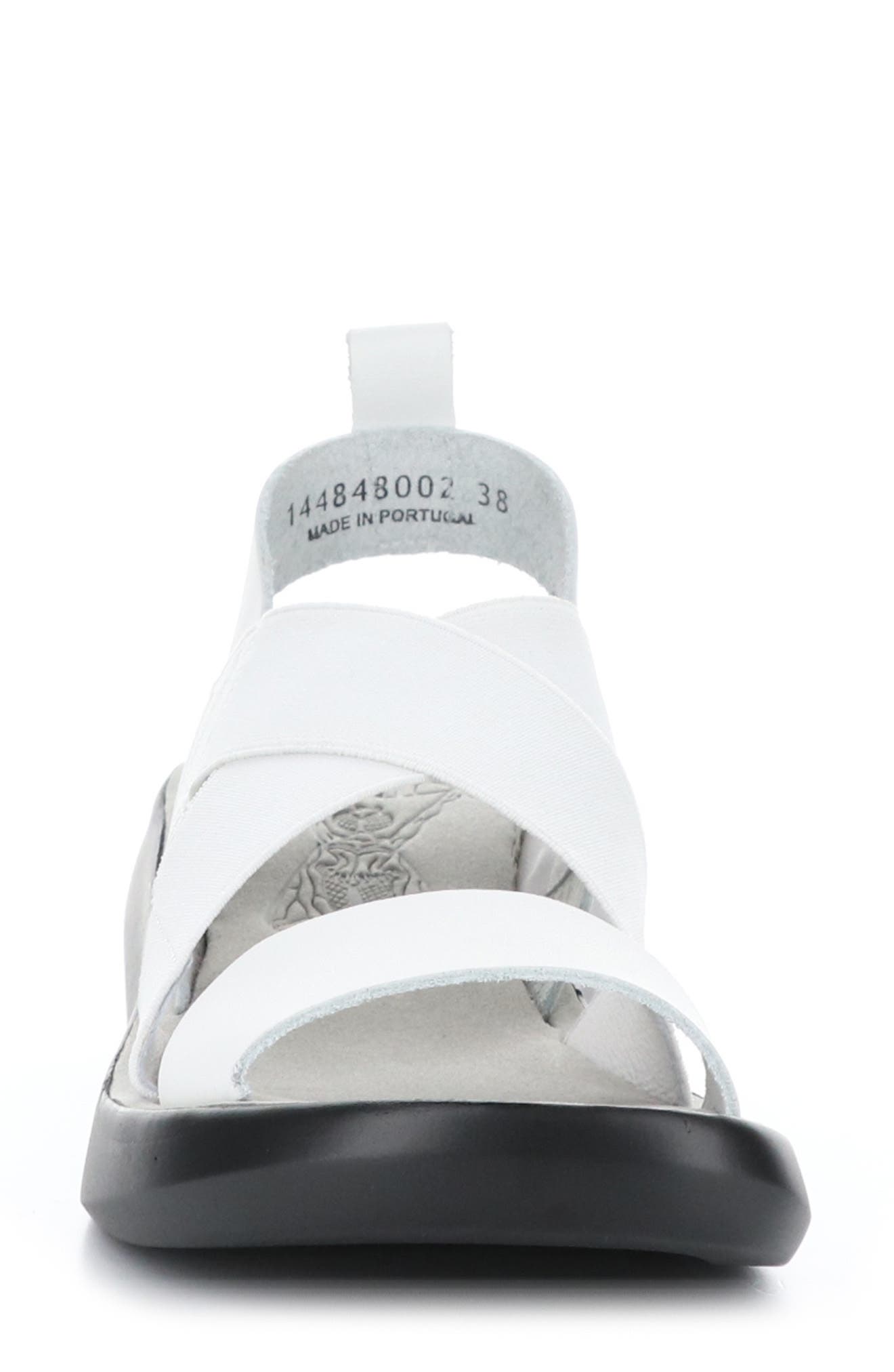 Fly London Baji Sandal, Alternate, color, 002 Off White Brookl