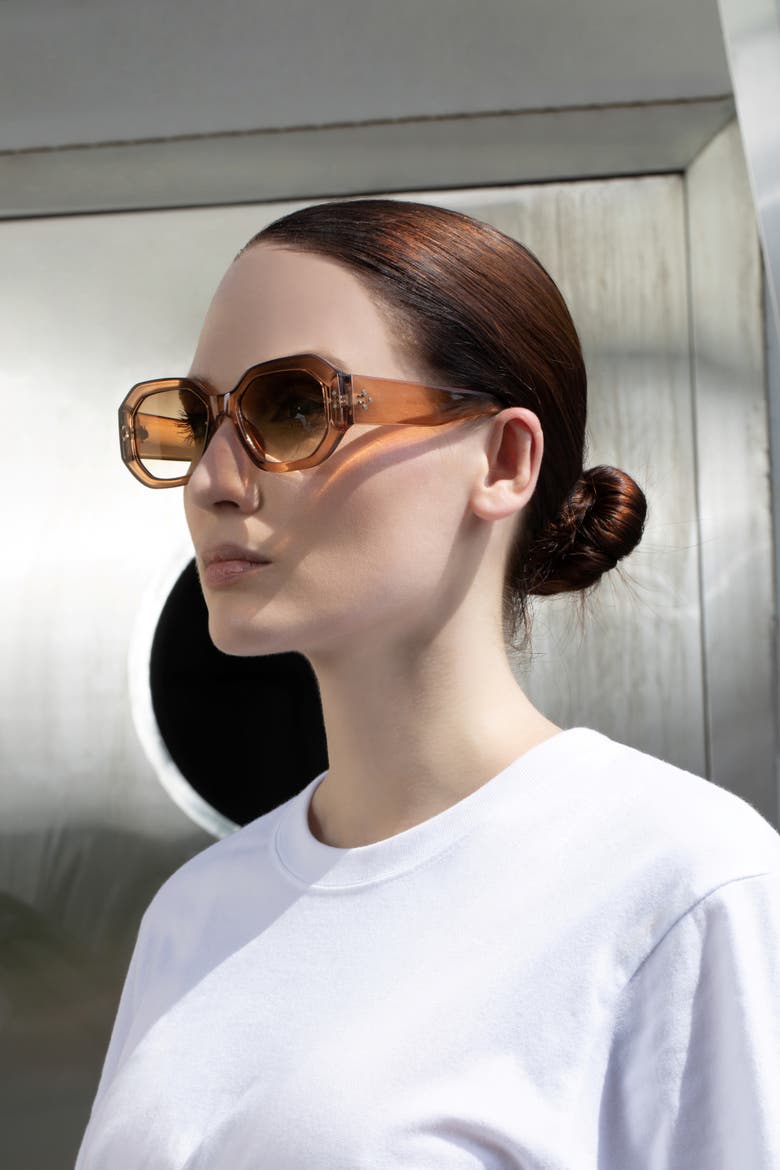 The Roxie Sunglasses, Alternate, color, Light Brown