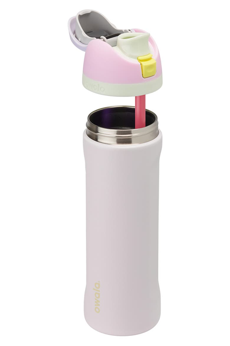 24oz. FreeSip Stainless Steel Water Bottle, Alternate, color, CANDY COATED