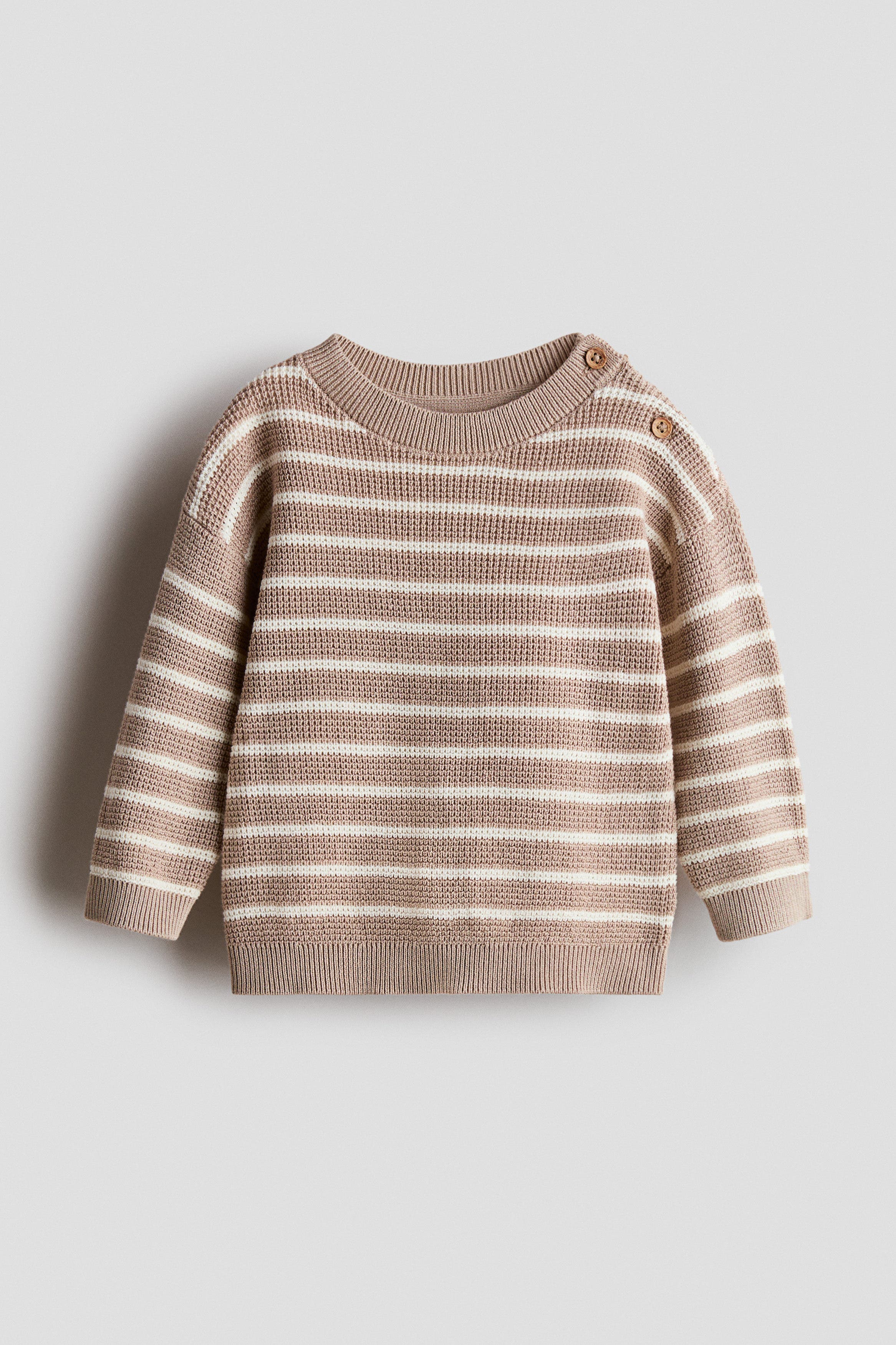 selected Beige/white striped