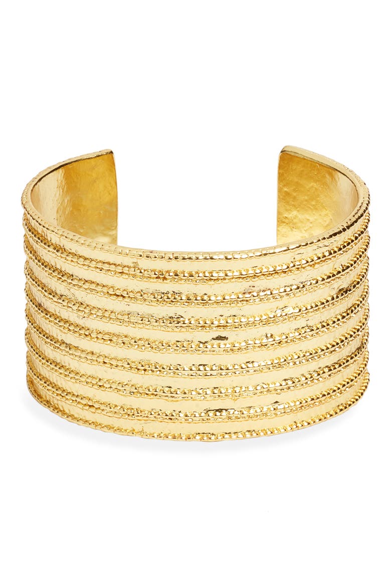 Dorry Cuff Bracelet, Main, color, GOLD