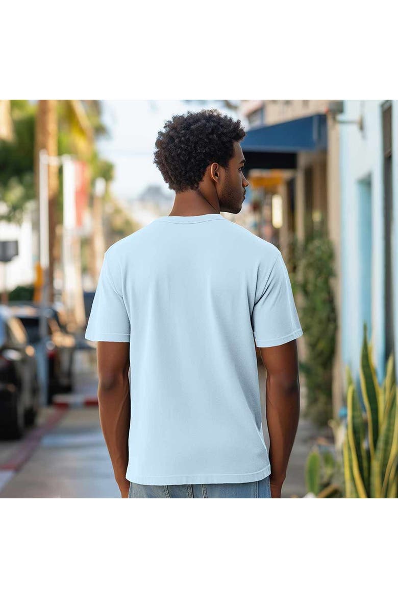 Mens Lil Cloud Lightweight Jersey Tee, Alternate, color, Baby Blue